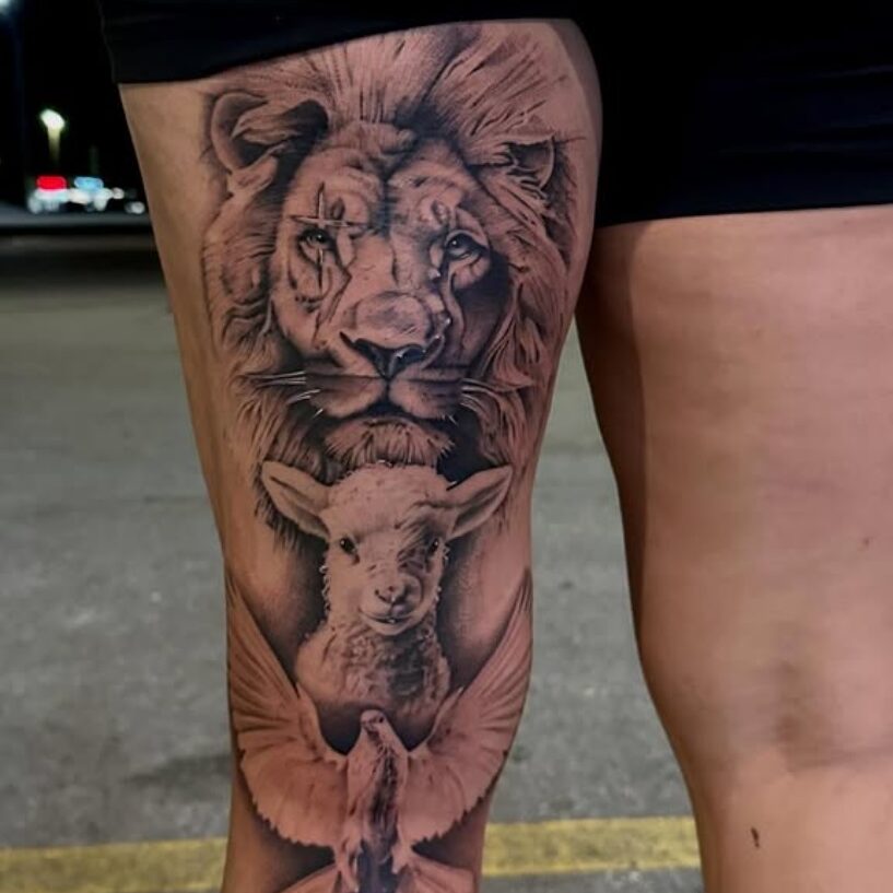 Berny Lion Lamb Dove